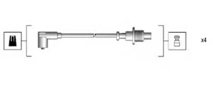 Система зажигания / накаливания MAGNETI MARELLI для PEUGEOT BOXER автобус (244, Z_) 2.0