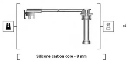 Система зажигания / накаливания MAGNETI MARELLI для FORD ESCORT VII (GAL, AAL, ABL) 1.8 16V