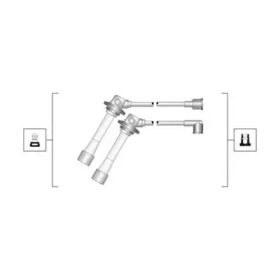 Система зажигания / накаливания MAGNETI MARELLI для MAZDA 626 IV Hatchback (GE) 2.0 i