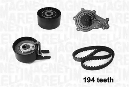 Комплект ремней ГРМ MAGNETI MARELLI для PEUGEOT 207 CC (WD_) 1.6 HDi