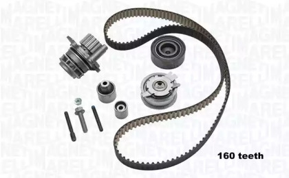 Водяной насос MAGNETI MARELLI для VW CRAFTER 30-50 c бортовой платформой/ходовая часть (2F_) 2.0 TDI