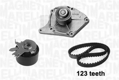 Водяной насос / прокладка MAGNETI MARELLI для NISSAN KUBISTAR (X76) 1.5 dCi 70