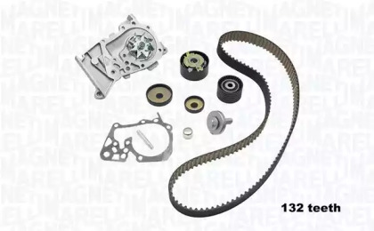 Водяной насос MAGNETI MARELLI для RENAULT CLIO III (BR0/1, CR0/1) 1.4 16V