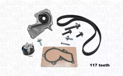 Водяной насос / прокладка MAGNETI MARELLI для MAZDA 2 (DY) 1.4