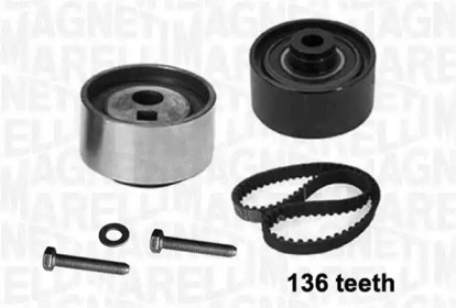 Комплект ремней ГРМ MAGNETI MARELLI для PEUGEOT 306 Кабриолет (7D, N3, N5) 2.0 16V