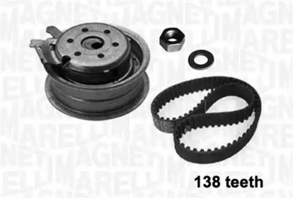 Комплект ремней ГРМ MAGNETI MARELLI для VW MULTIVAN V (7HM, 7HN, 7HF, 7EF, 7EM, 7EN) 2.0