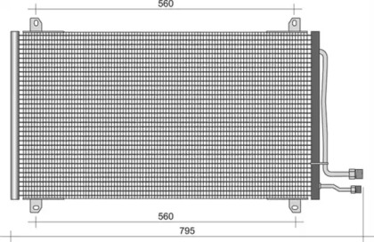 Кондиционер MAGNETI MARELLI для MERCEDES-BENZ SPRINTER 3-t Фургон (903) 308 CDI