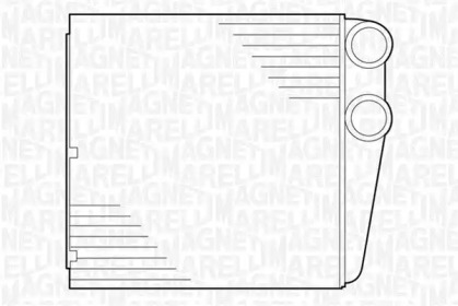 Салонный теплообменник MAGNETI MARELLI для VW GOLF VI (5K1) 2.0 TDI