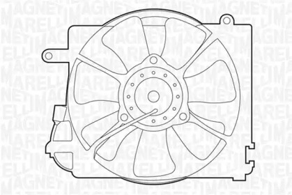 Система воздушного охлаждения MAGNETI MARELLI для CHEVROLET MATIZ (M200, M250) 1.0