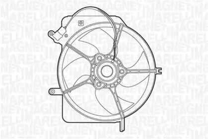 Система воздушного охлаждения MAGNETI MARELLI для HONDA JAZZ II (GD_, GE3, GE2) 1.3 (GD1)