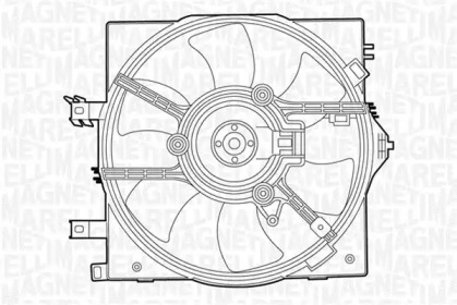 Вентилятор MAGNETI MARELLI для NISSAN PRIMERA (P11) 2.0 16V
