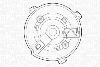 Отопление и вентиляция MAGNETI MARELLI для FIAT DUCATO c бортовой платформой/ходовая часть (230_) 2.5 TDI