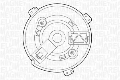 Отопление и вентиляция MAGNETI MARELLI для FIAT DUCATO c бортовой платформой/ходовая часть (230_) 2.5 TDI