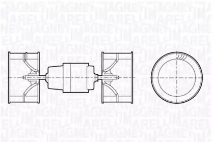 Двигатель вентилятор MAGNETI MARELLI для BMW 3 (E30) M3 2.3
