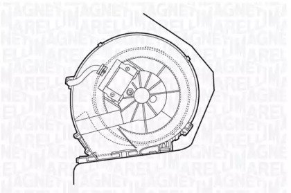 Отопление и вентиляция MAGNETI MARELLI для NISSAN KUBISTAR (X76) 1.5 dCi