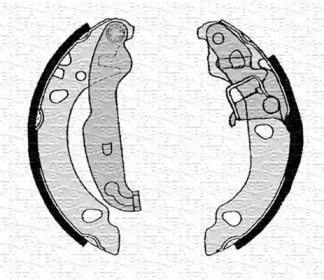 Барабанный тормозной механизм MAGNETI MARELLI для FORD PUMA (EC_) 1.4 16V